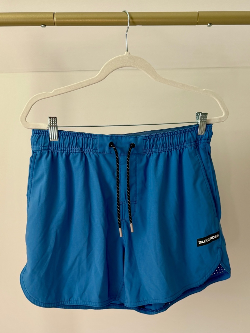 LEGENDS Luka HD Performance Shorts Blue 5” Athletic Sz L